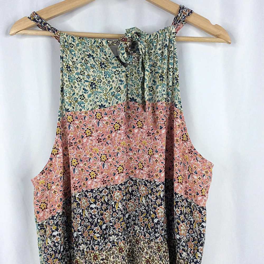 Other Maurices Patchwork Floral Maxi Dress Tank C… - image 7