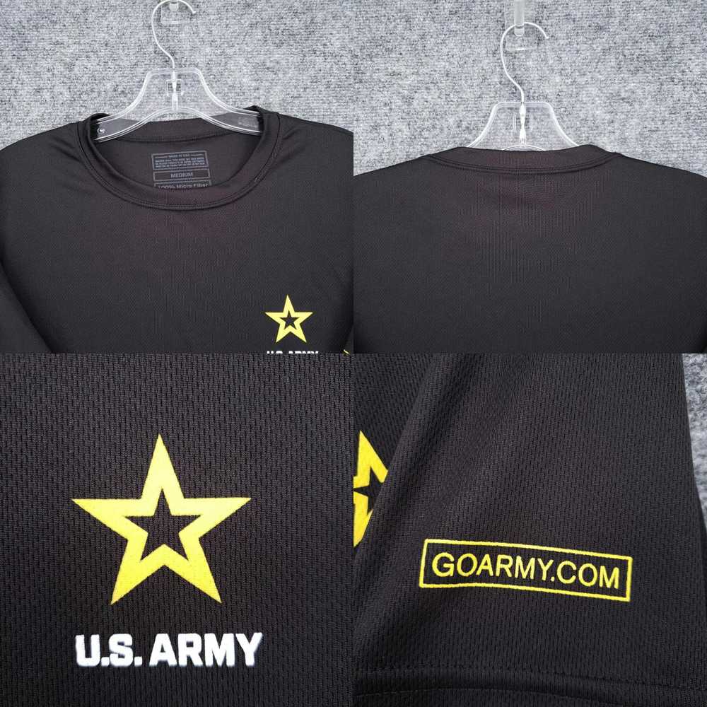Vintage US Army T-Shirt Mens M Medium Black Physi… - image 4
