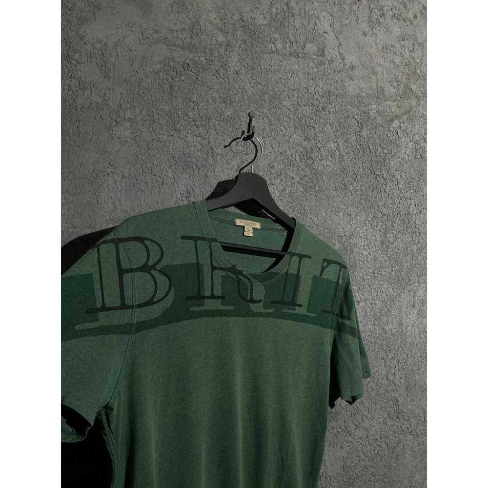 Burberry × Vintage BURBERRY BRIT GREEN T SHIRT OL… - image 4