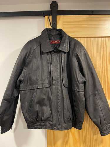 Leather Jacket × Streetwear × Vintage Vintage Leat