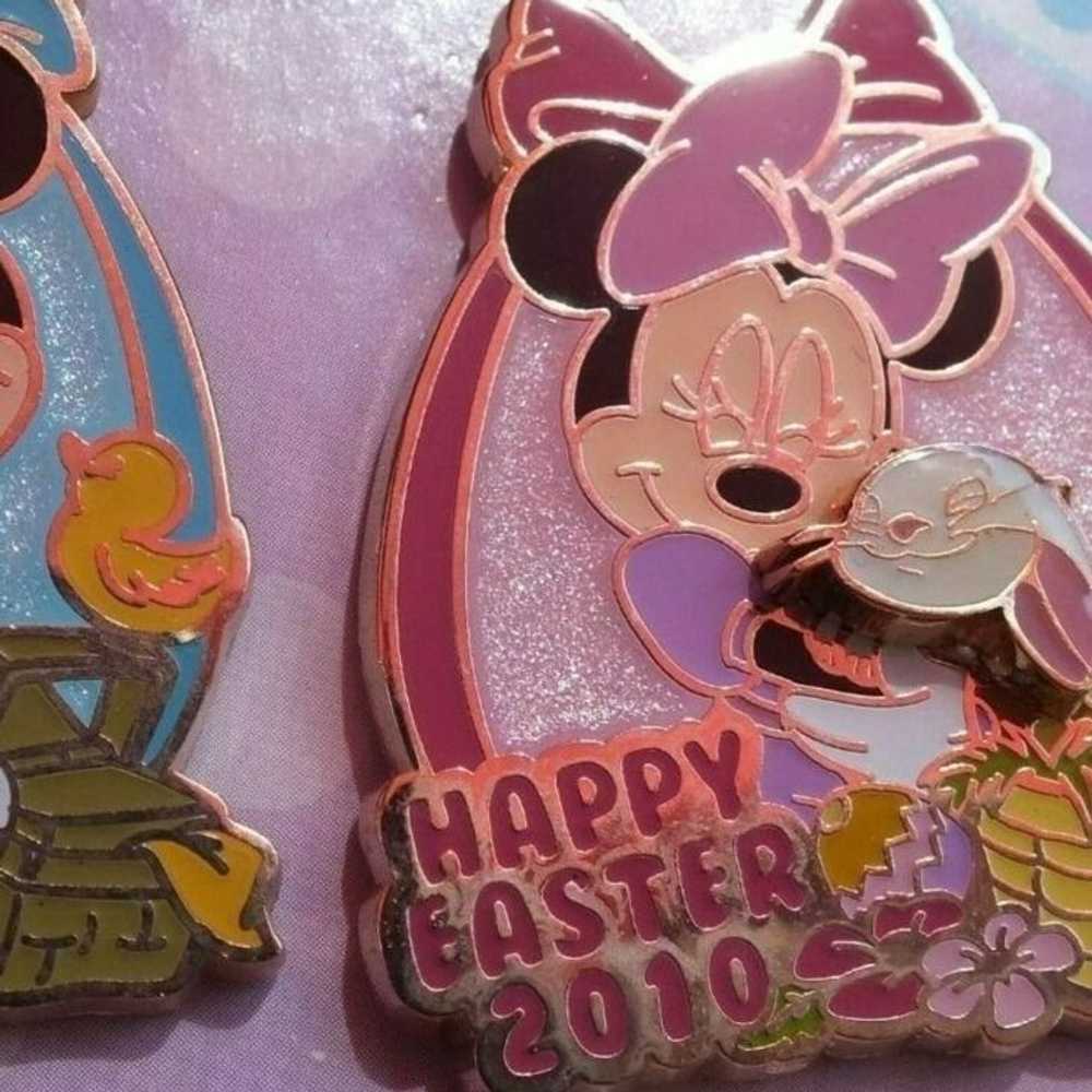 Disney Disney 4 Mini Pin Easter Set With Mickey, … - image 3