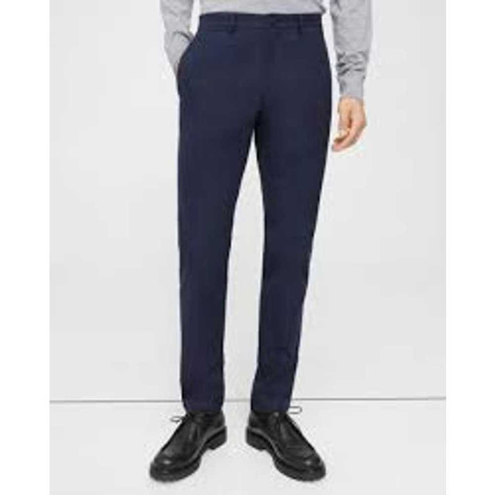Theory Theory Zaine Cotton Stretch Flannel Pants … - image 1