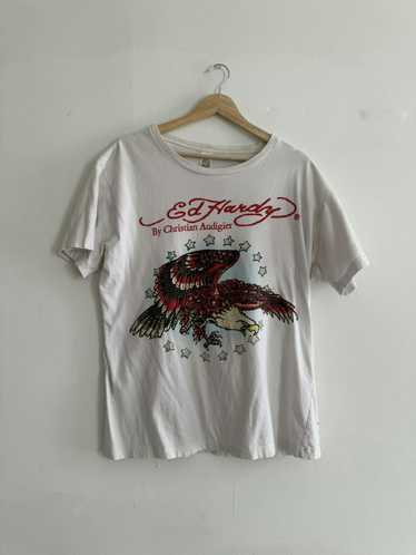 Ed Hardy Y2k Ed Hardy Crystallized T Shirt