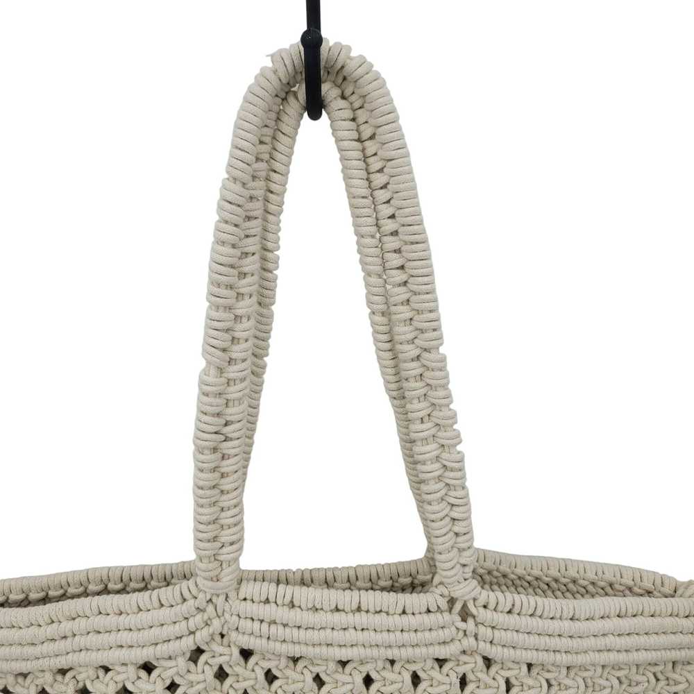 Designer America & Beyond Macrame Beach Tote Bag … - image 8