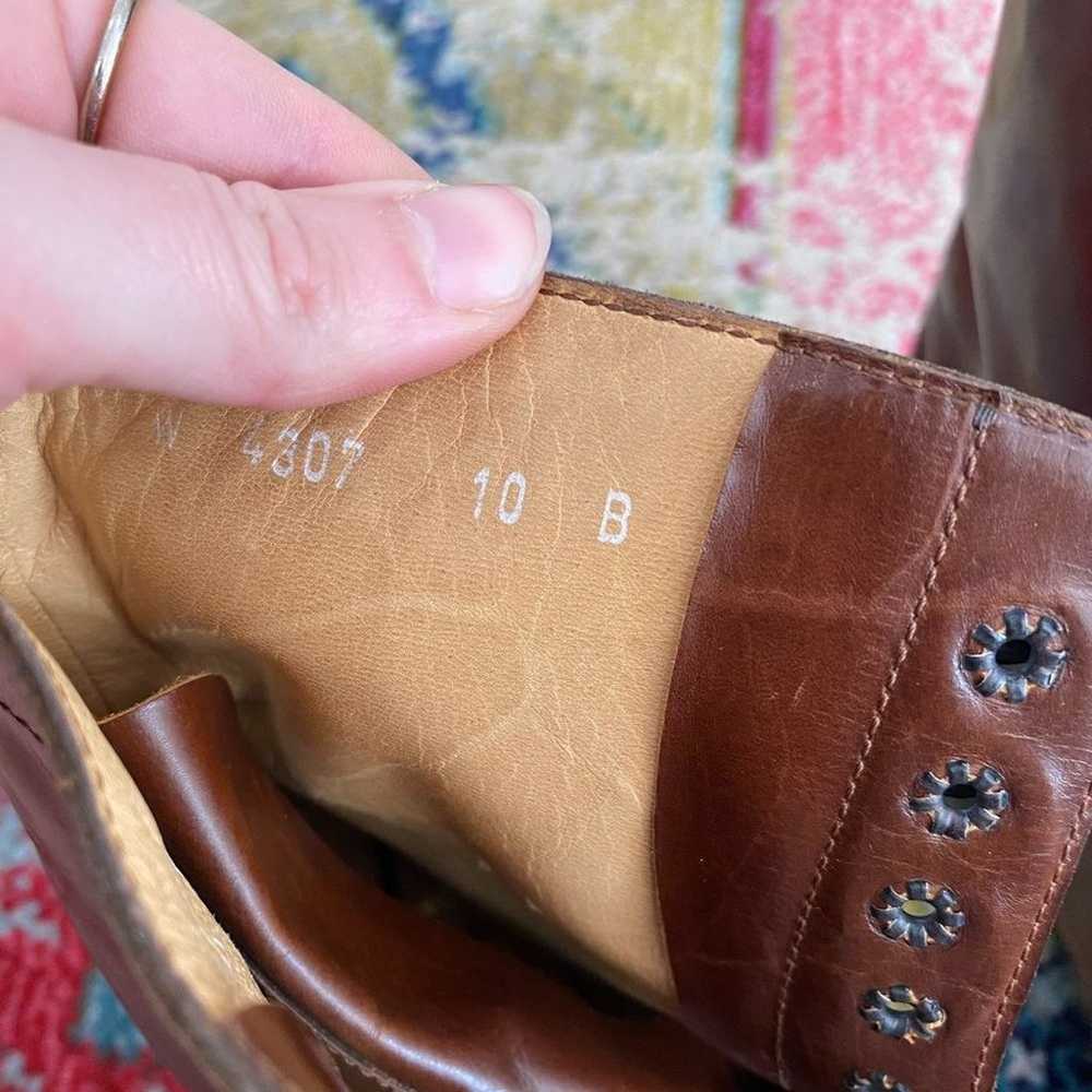 Vintage 80s Ralph Lauren Brown Leather Brogue Com… - image 10