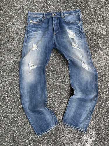 DIESEL Retro Denim Hot Pants Stretchy Jeans Shorts S90 
