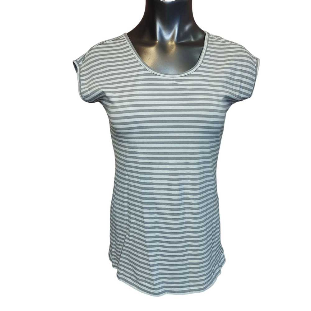 Other DE Collection | Women's Gray Striped Basic … - image 1