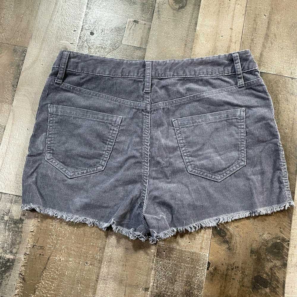Mossimo Mossimo Shorts Womens 6 Gray Cut-Off High… - image 2