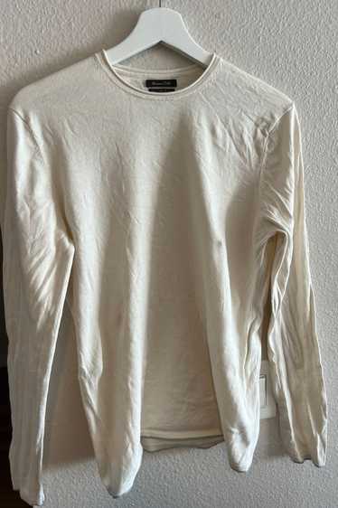 Massimo Dutti Long Sleeve Shirt (Cream)