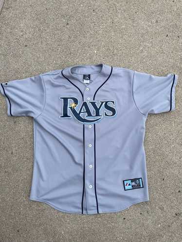 MLB × Majestic × Vintage Y2K Tampa Bay Rays Jersey