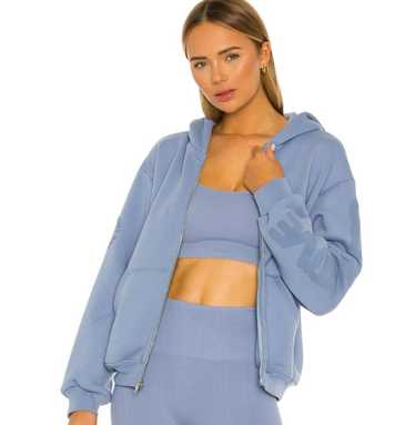 REVOLVE X Revolve Zip Up Hoodie in Havana