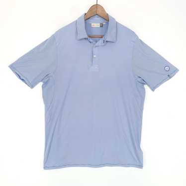 Kjus Kjus Soren Golf Polo Shirt Mens XL Blue Strip