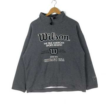 Vintage 1990s Wilson Athletic Wear Made in USA Spell Out Logo