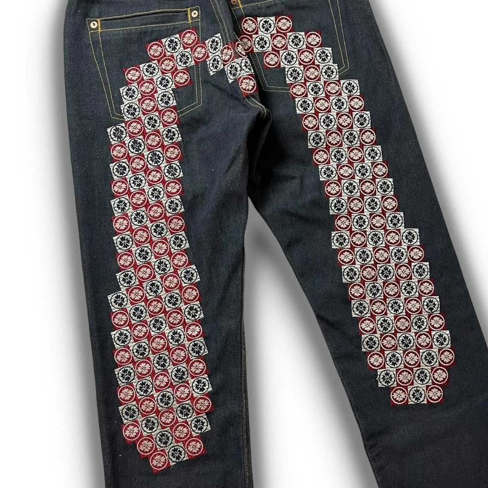Evisu × Vintage Evisu Daicock Selvedge Denim Jeans - image 3