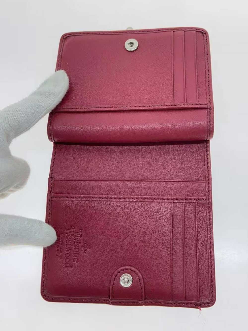 Vivienne Westwood Orb Badge Leather Wallet - image 3