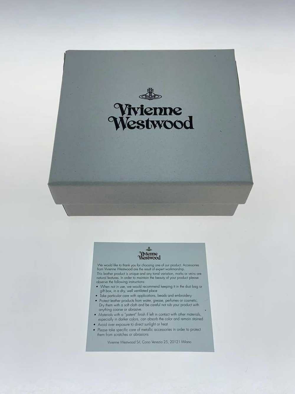 Vivienne Westwood Orb Badge Leather Wallet - image 7
