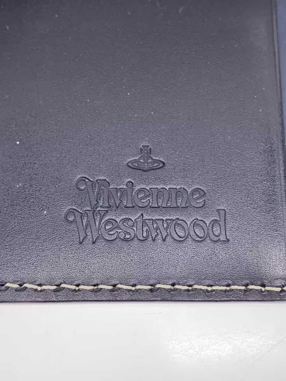 Vivienne Westwood Contrast Stitch Orb Leather Car… - image 4
