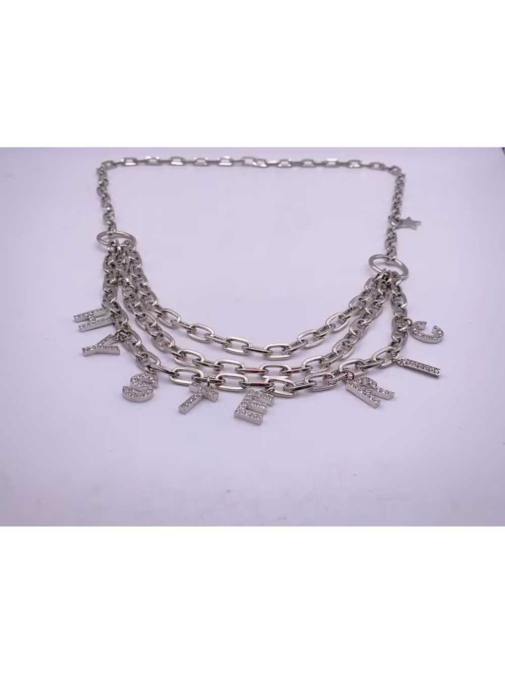 Hysteric Glamour Multi Chain Logo Necklace - image 2