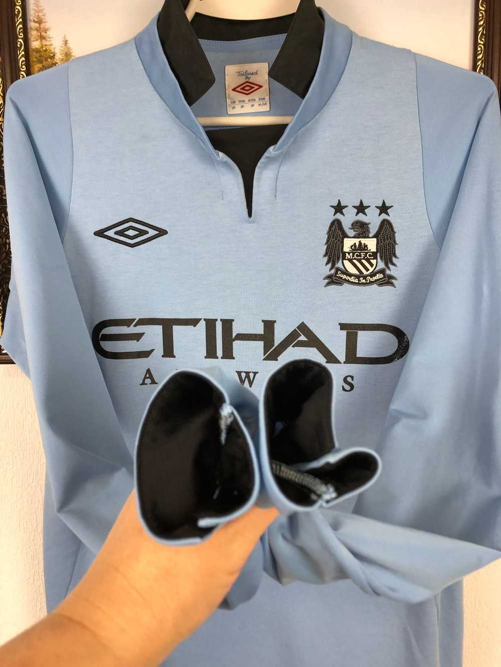 Rare × Sportswear × Vintage Manchester City footb… - image 5