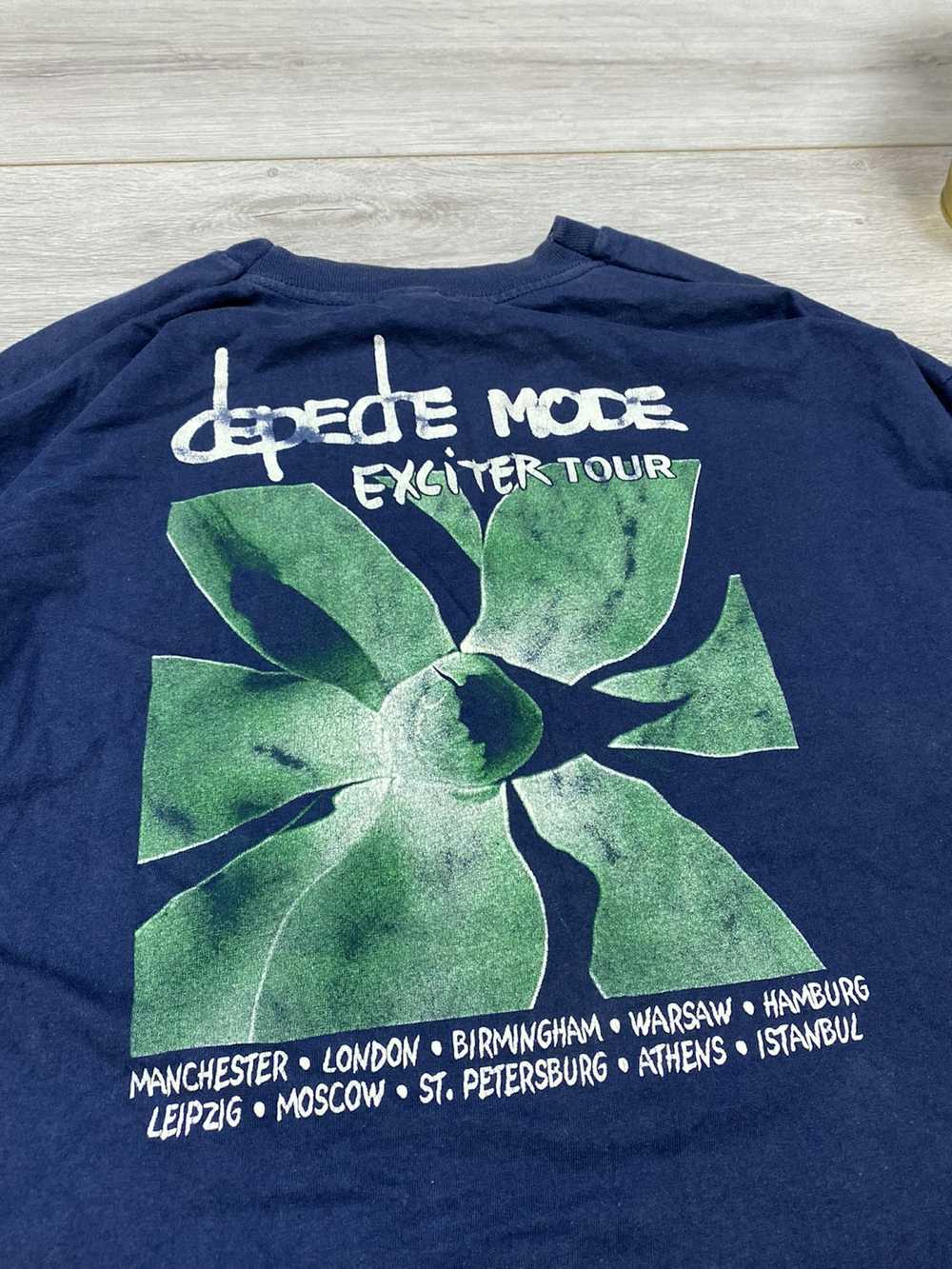 Band Tees × Tour Tee × Vintage Depeche Mode Excit… - image 3