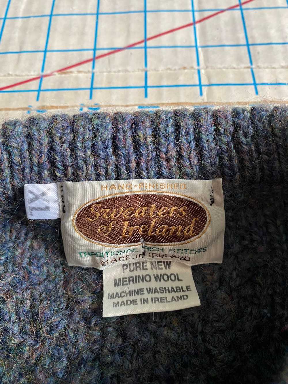 Aran Isles Knitwear × Handknit × Vintage Vintage … - image 7