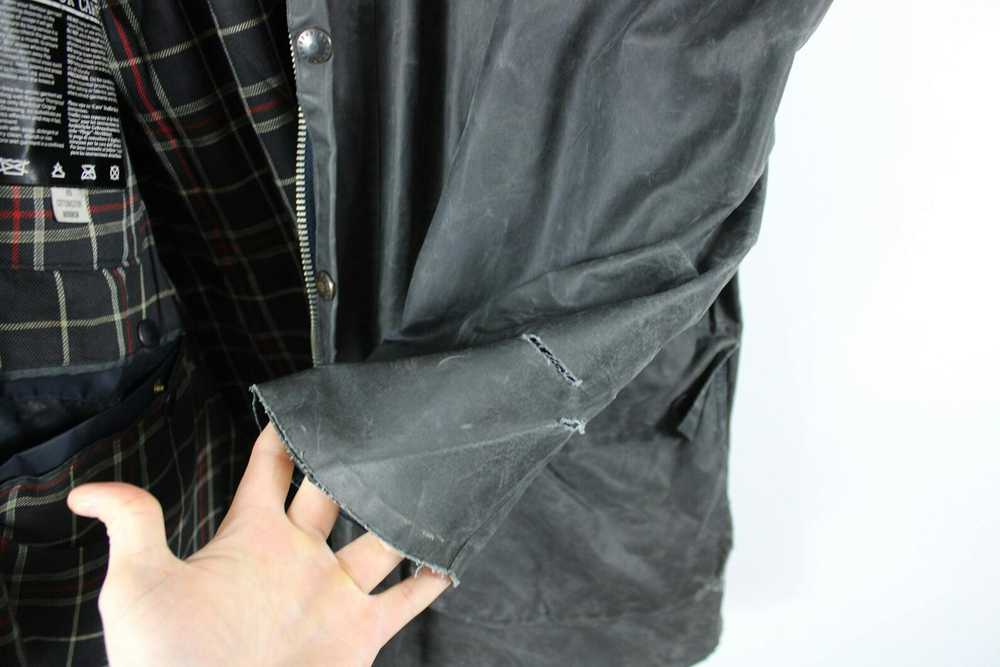 Barbour × Vintage Barbour-Border Waxed-Leather Ba… - image 6