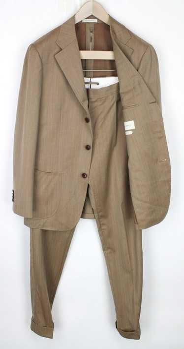 Suitsupply HAVANA TULIP UK40R Wool S130 Brown Slim