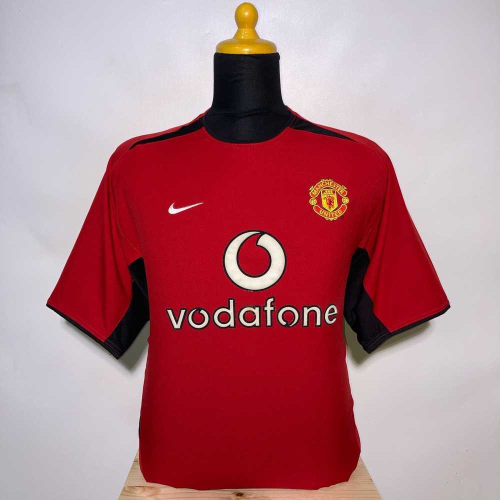 Nike 2002-04 Manchester United Nike Home Nike 184… - image 1