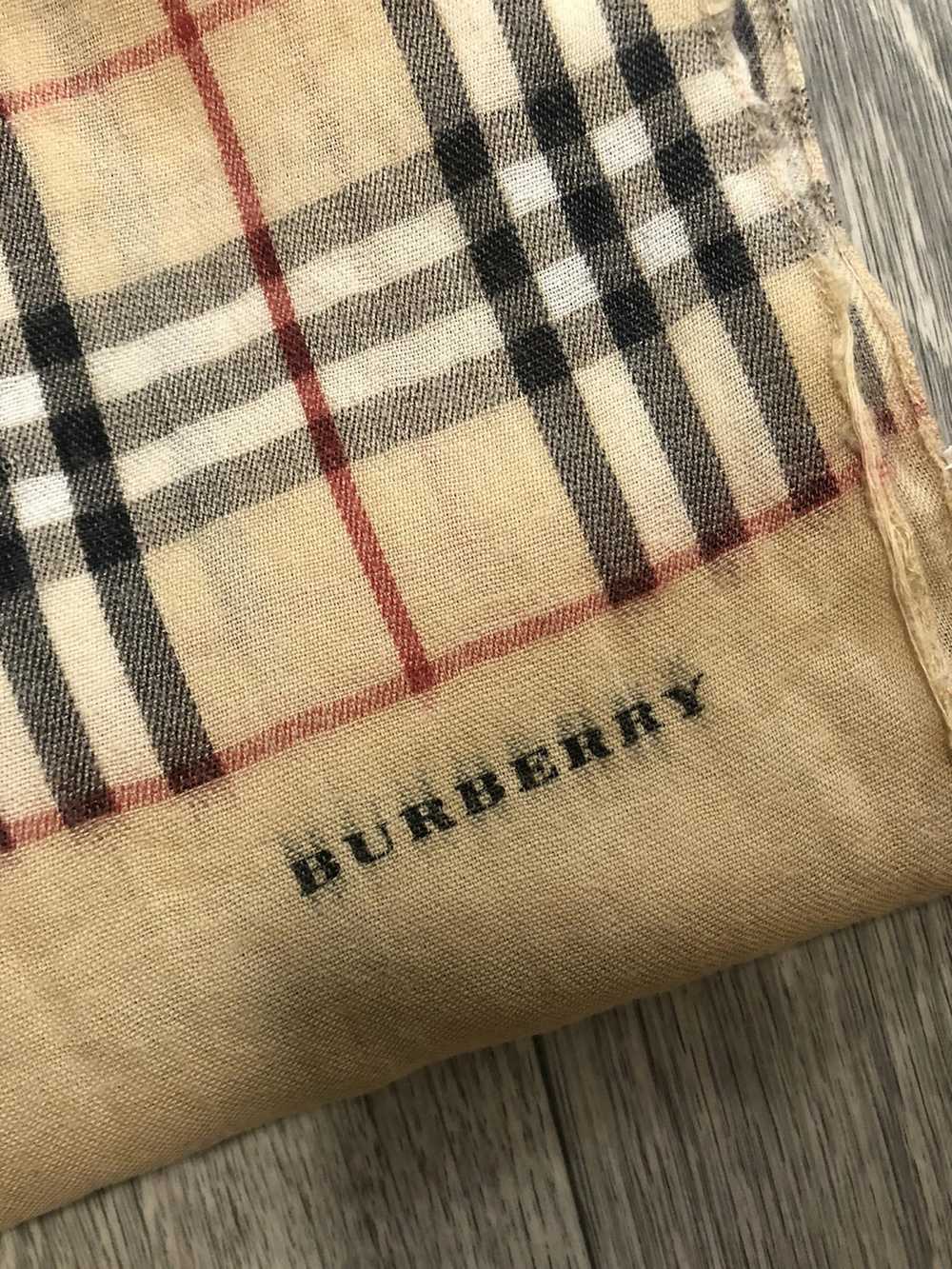 Burberry Burberrys Nova Check Wool Laine Scarf St… - image 2