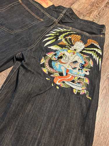 Ed Hardy × Streetwear × Vintage Ed Hardy Embroider