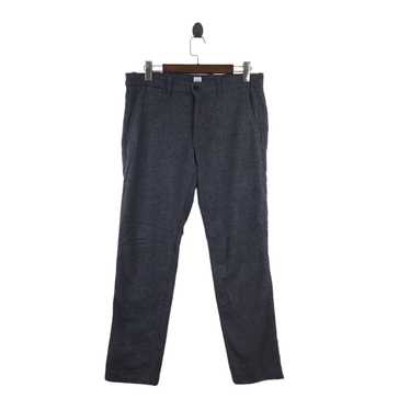 Gap GAP Slim Fit Grey Wool Casual Trousers Pant - image 1
