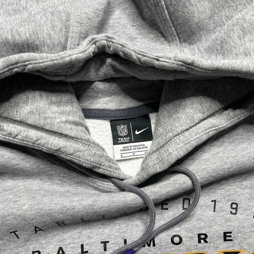 NFL × Nike Nike Baltimore Ravens NFL Pullover Gra… - image 4