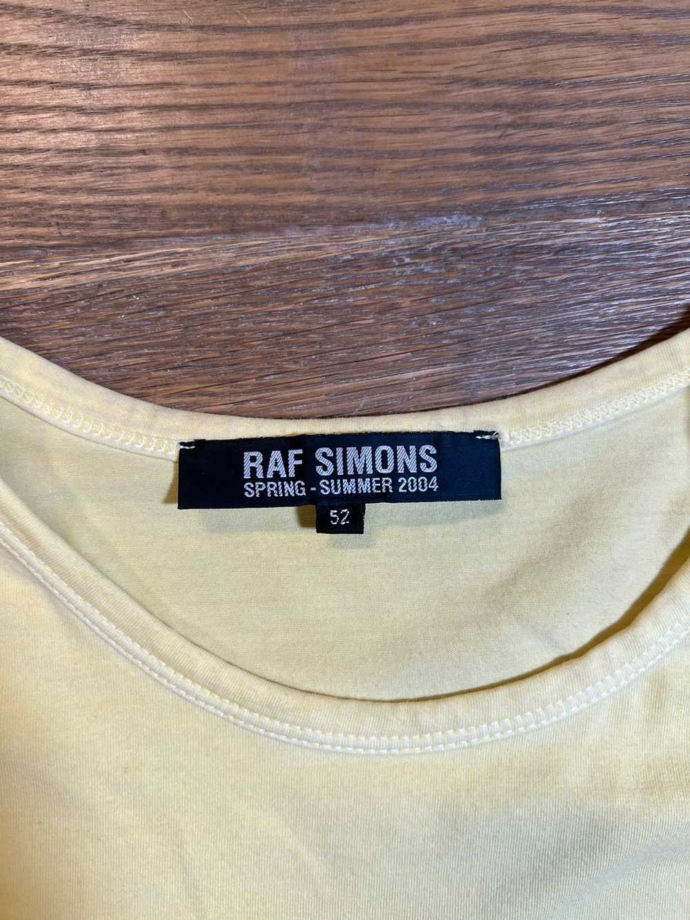 Raf Simons RAF Simon’s SS04 tee size 52 - image 3