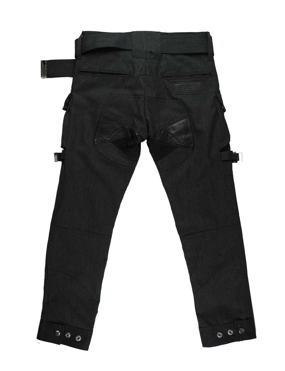 Undercover AW08 Gray Wool Bondage Pants - image 2