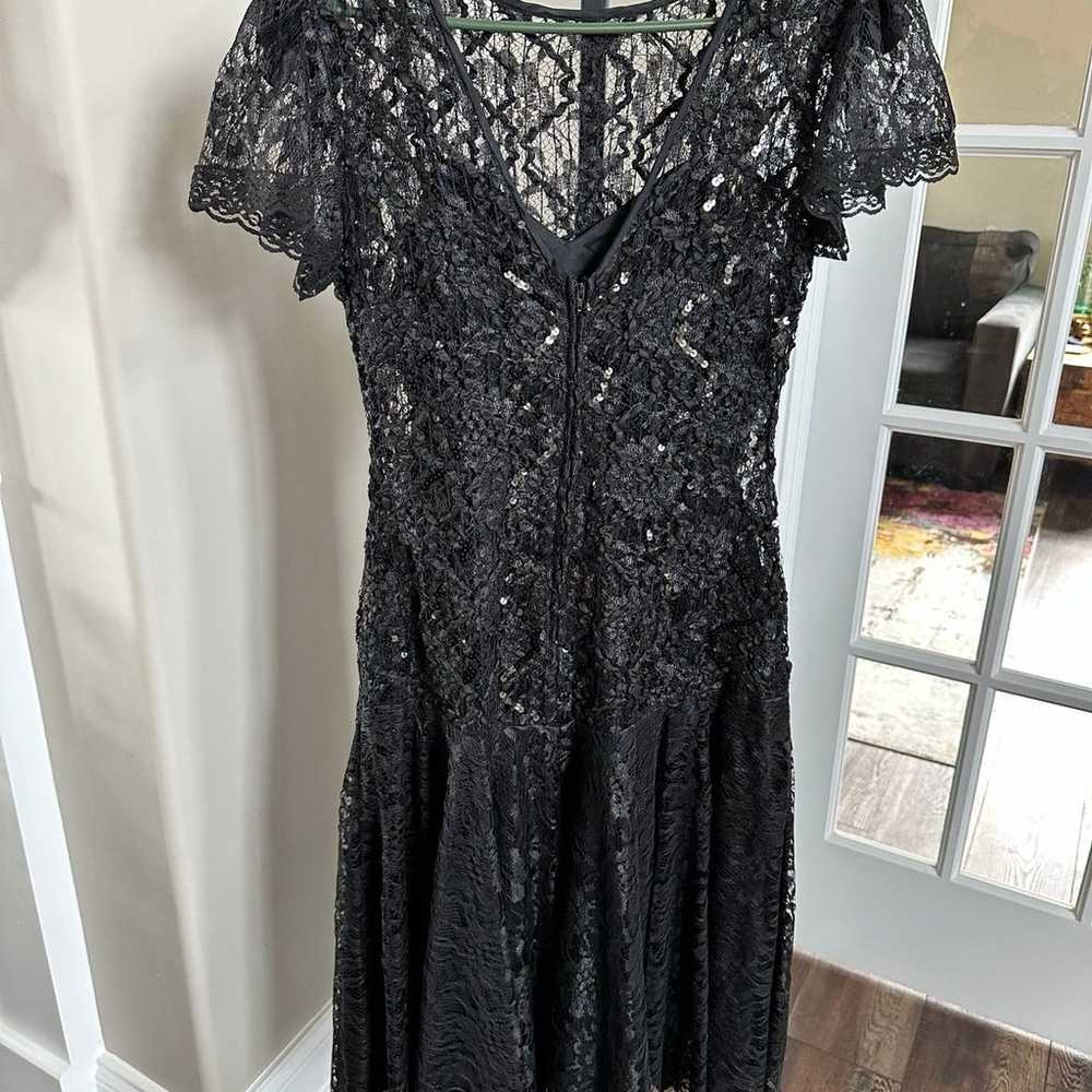 Vintage HW Collections Black Lace Dress - image 3