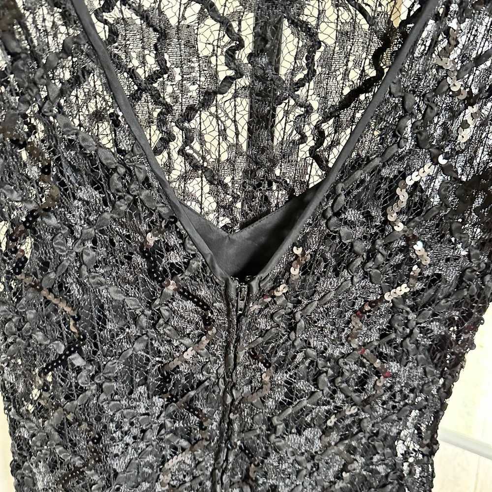 Vintage HW Collections Black Lace Dress - image 6
