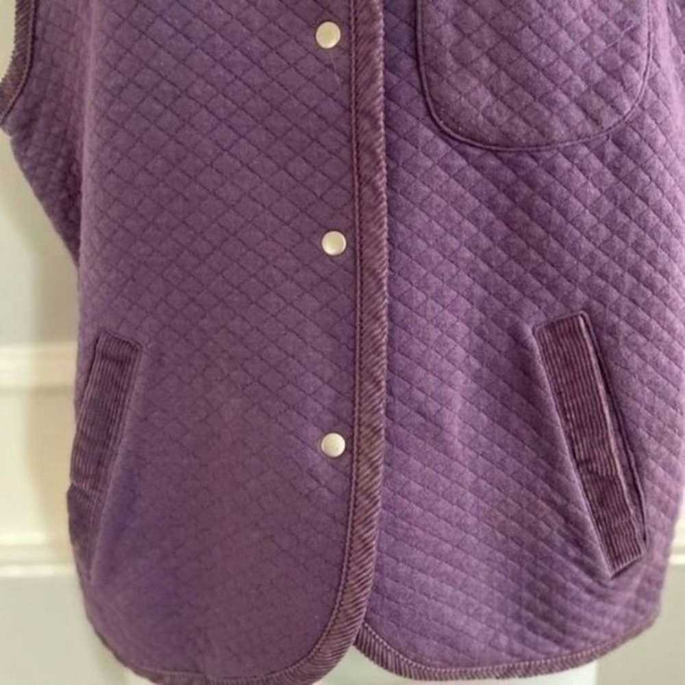 Leslie Fay Women's  Casual Vest Quilted Medium - image 3