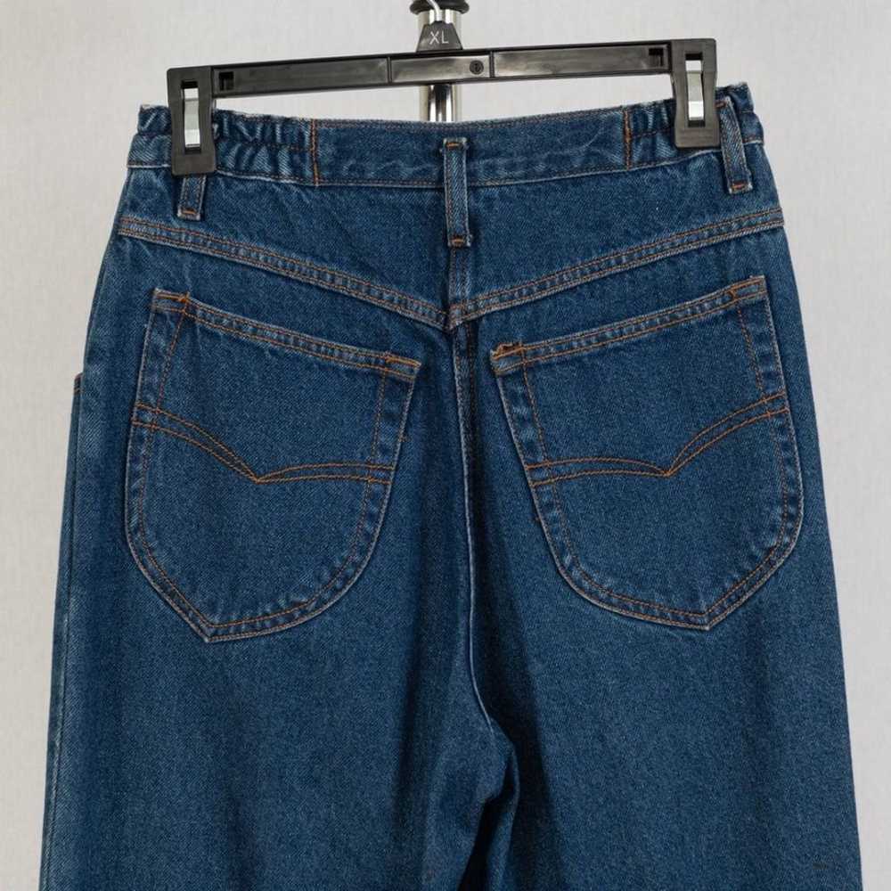 Vintage 80s Cherokee high waist blue jeans size 6 - image 8