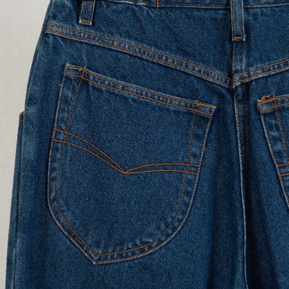 Vintage 80s Cherokee high waist blue jeans size 6 - image 9