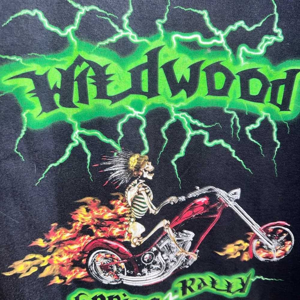Vintage Wildwood spring rally 2006 T-shirt Large - image 2