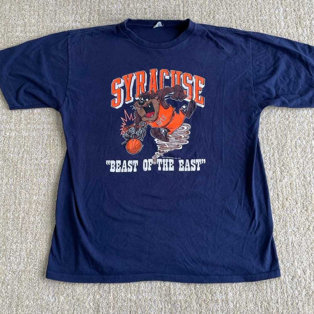 VTG VG+ NCAA Syracuse U Mens XL Beast of the Big … - image 2