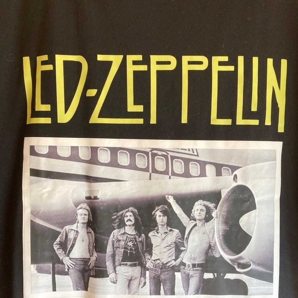 New Lg Led Zeppelin Plane Graphic Tshirt - image 3