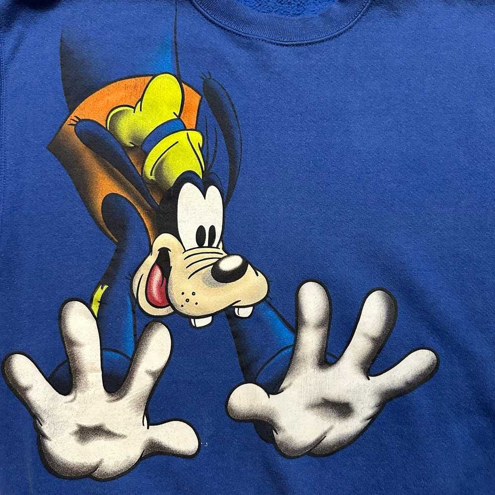 Vintage Disney Goofy Double Sided Sweatshirt - image 3