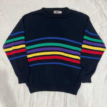 Vintage Lions Pride colorful sweater