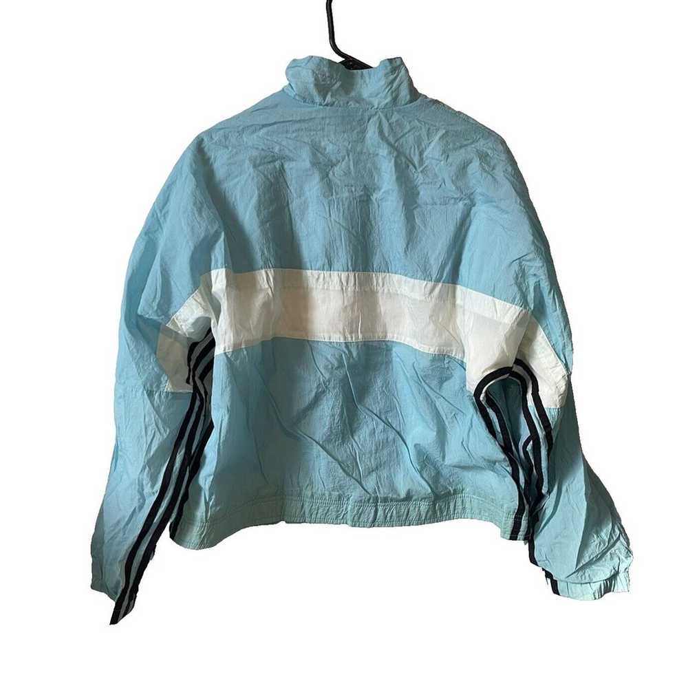 vintage adidas windbreaker jacket zip - image 2