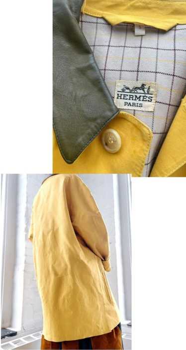 Hermès fisherman rain jacket