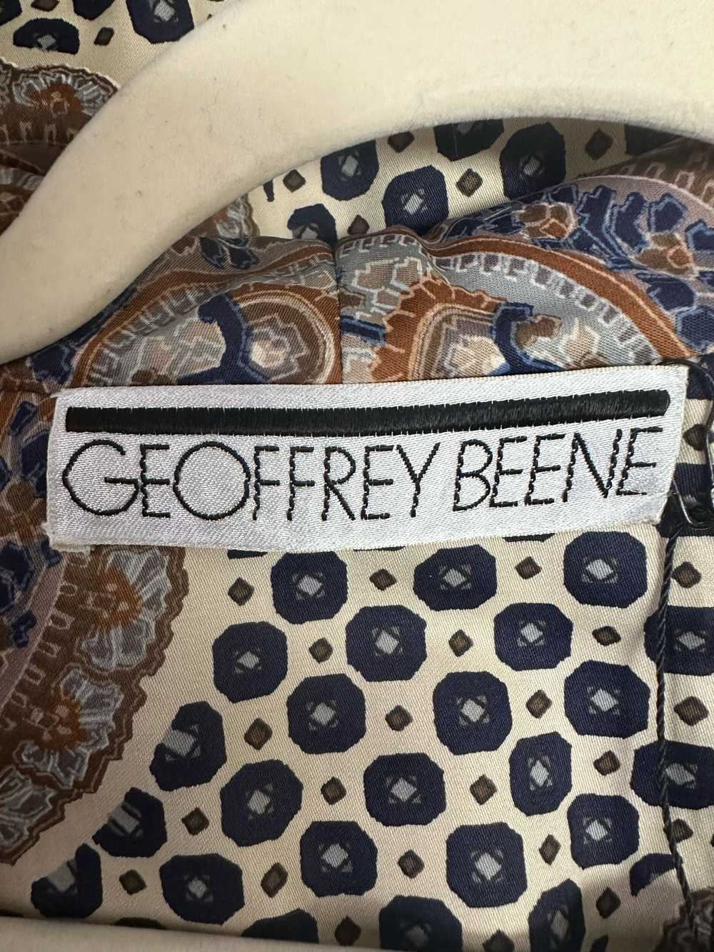Late 1960s Geoffrey Beene Cotton Paisley Dress - image 9