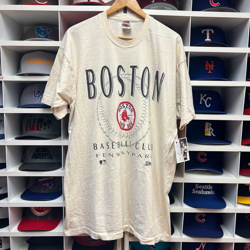 Vintage 1992 Boston Red Sox Salem Sportswear Shir… - image 2