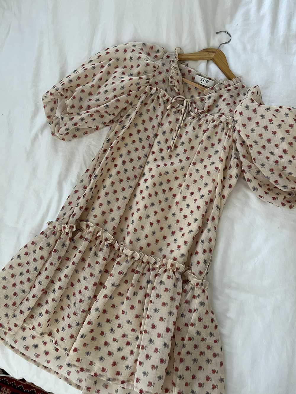 Sea NY Alexis Puff Sleeve Tunic Dress (XS) | Used… - image 1