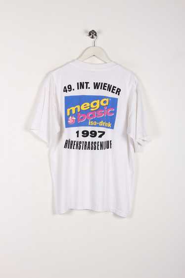 90's Adidas Running T-Shirt White Medium
